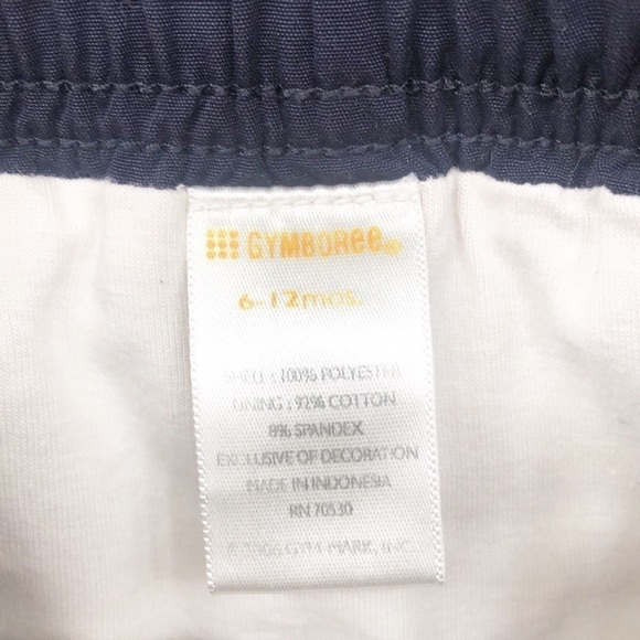 Gymboree tropical Hawaiian print baby boys swim trunks - Picture 3 of 4